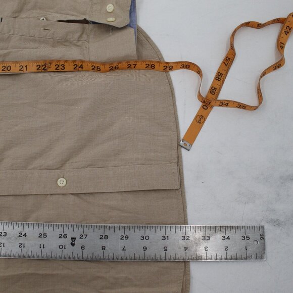 NWT Banana republic shirt men XL soft wash slim fit long sleeve button up cotton - Picture 11 of 14